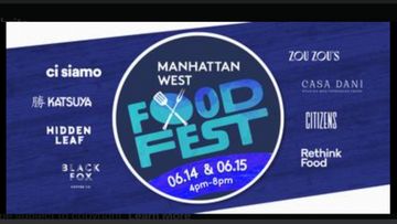 Manhattan West Plaza Food Festival 