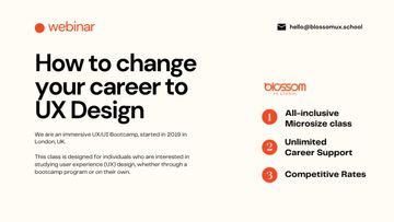 How to change your career to UX/UI design | UX career tips for first-timers 💻