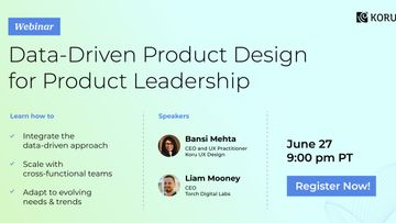 Data-Driven Product Design for Product Leadership